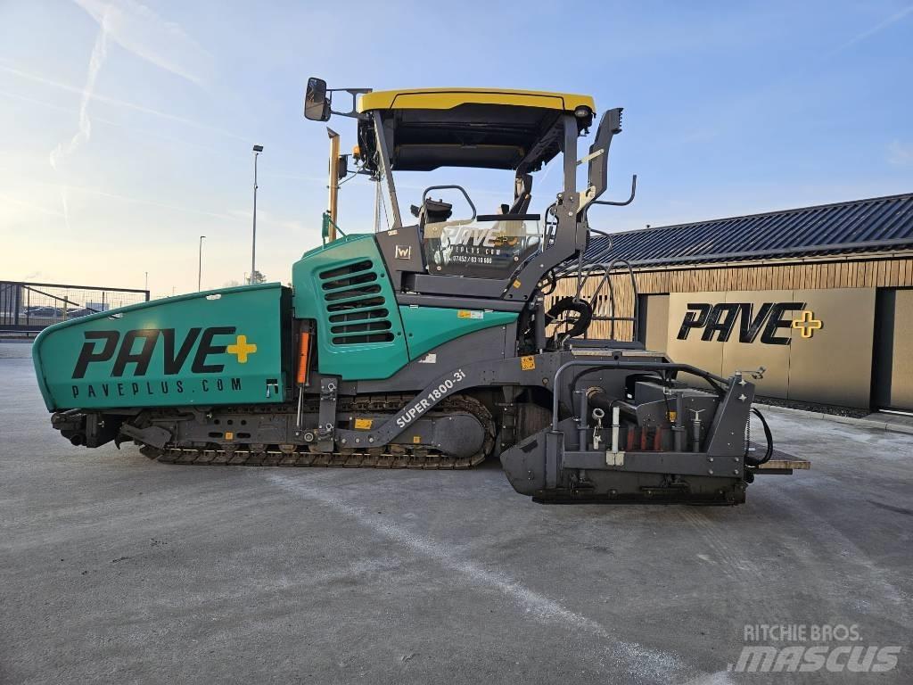 Vögele SUPER 1800-3i Pavatoare asfalt