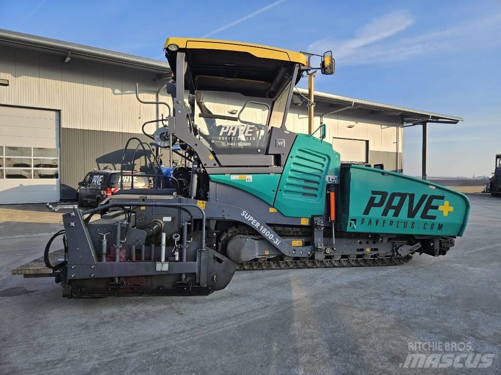 Vögele SUPER 1800-3i Pavatoare asfalt