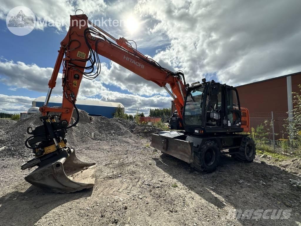 Hitachi ZX 140 W-5B Excavatoare cu roti