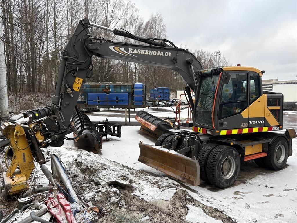 Volvo EWR 150 E Excavatoare cu roti
