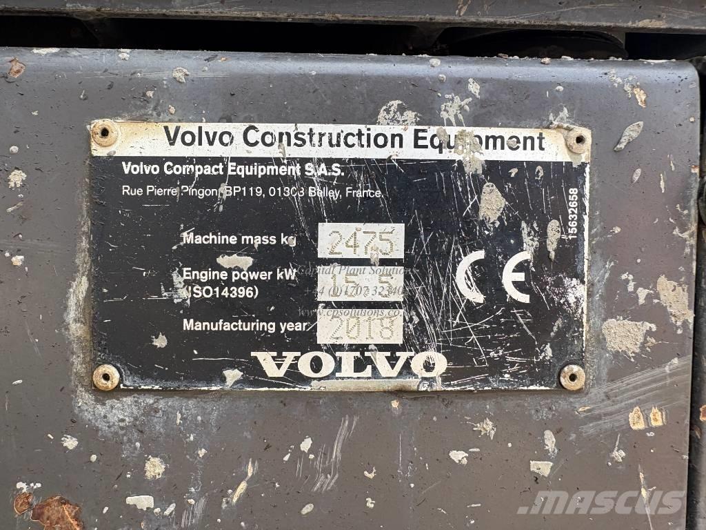 Volvo ECR 25 D Mini excavatoare < 7t