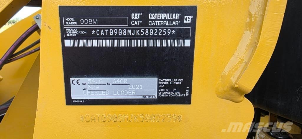 CAT 908M  Cat 908 Incarcator pe pneuri
