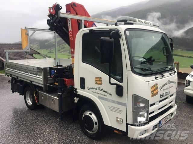 Isuzu N2 mit HMF 910 Camioane cu macara