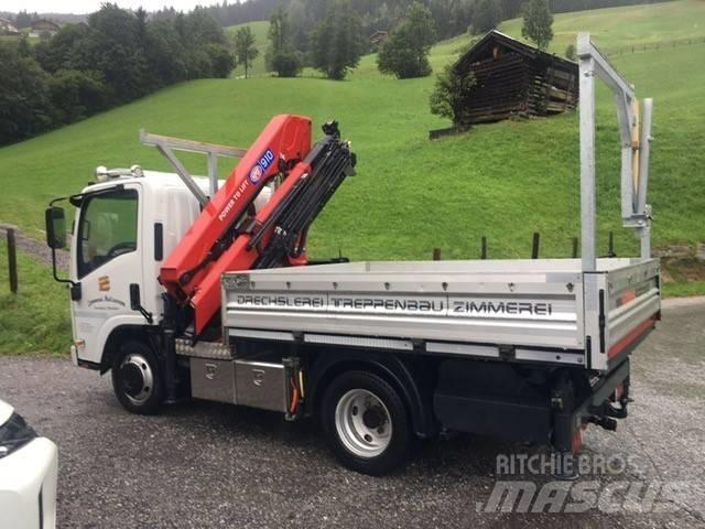 Isuzu N2 mit HMF 910 Camioane cu macara