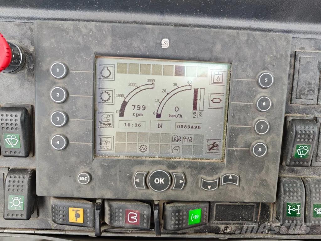 Kalmar TR618i 4x4 Adaptor terminal
