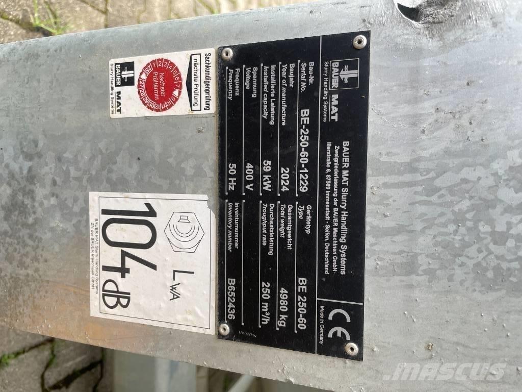 Bauer MAT BE 250-60 Utilaje construcții - Altele