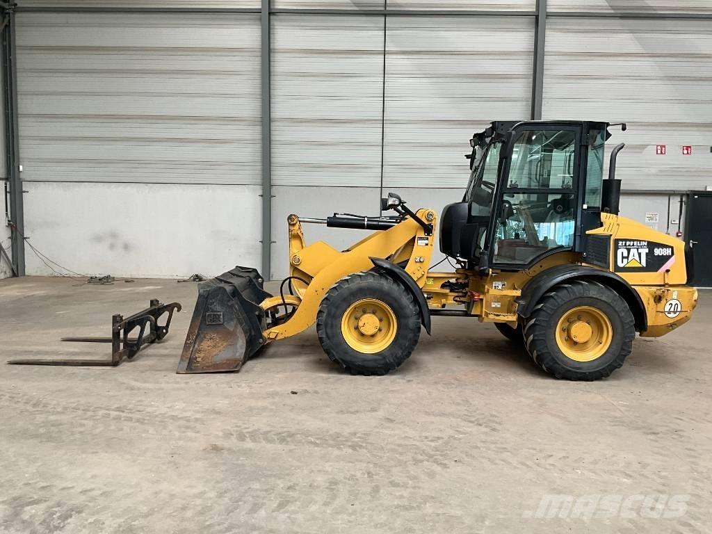 CAT 908 H Incarcator pe pneuri