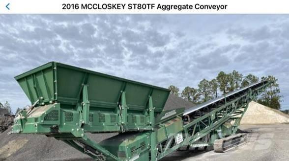 McCloskey ST80TF Cernuitoare