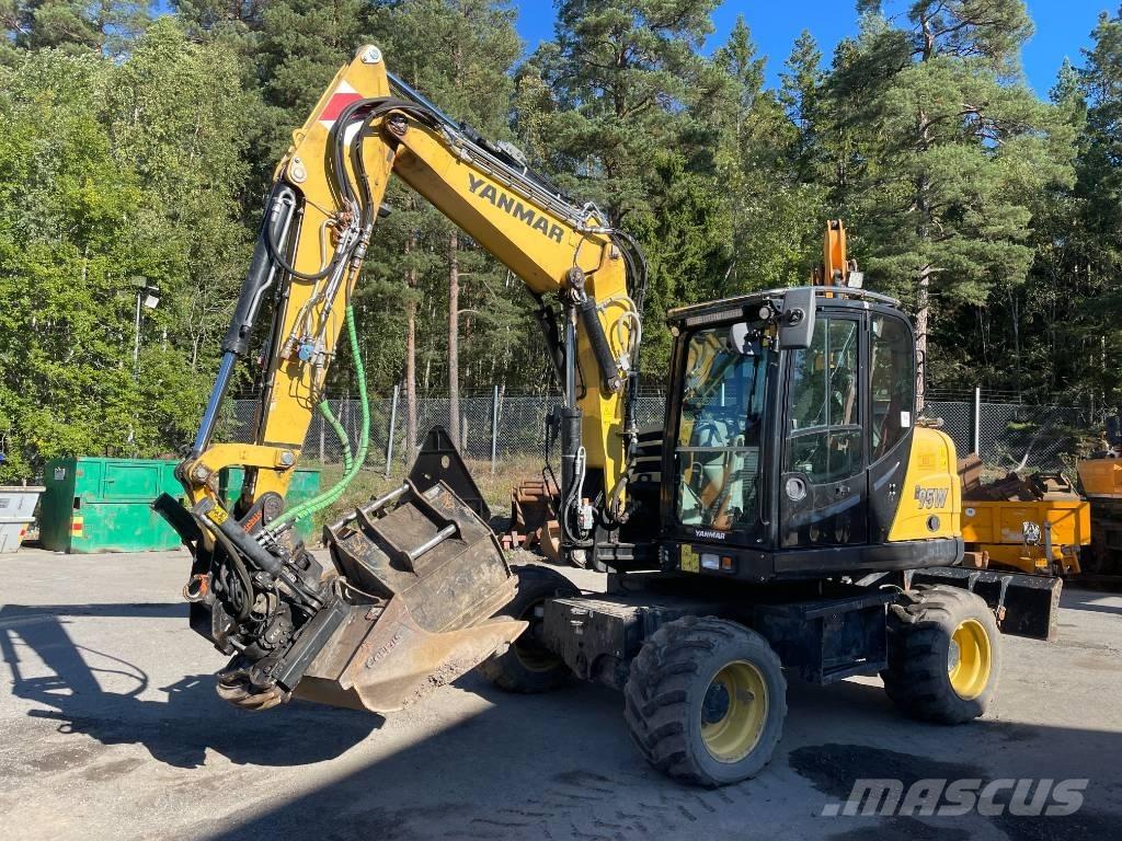 Yanmar B 95 W Excavatoare cu roti