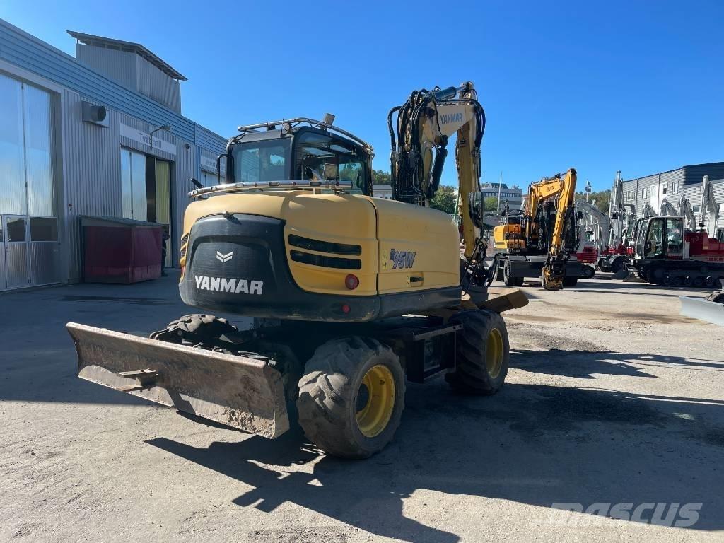 Yanmar B 95 W Excavatoare cu roti