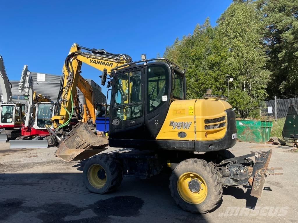 Yanmar B 95 W Excavatoare cu roti