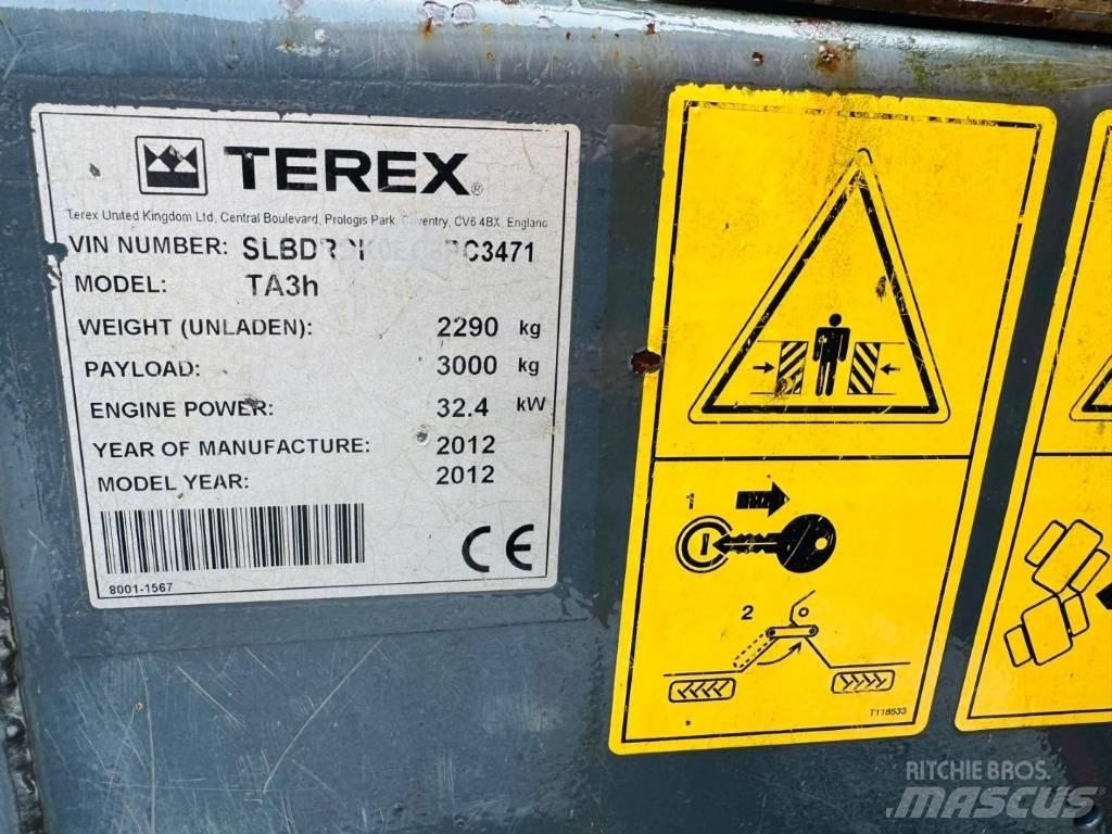 Terex TA3H Minitractor de teren