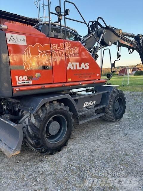 Atlas 160 W Excavatoare cu roti