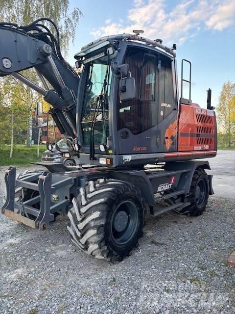 Atlas 160 W Excavatoare cu roti