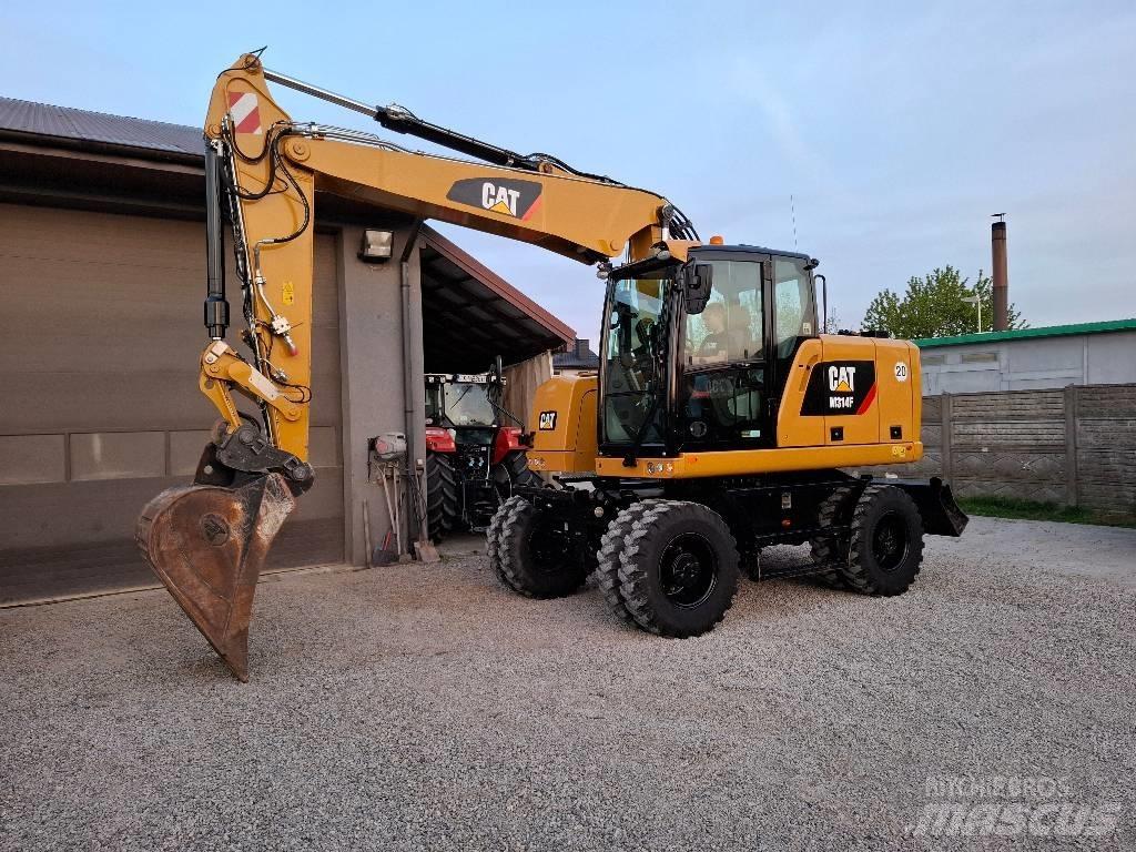 CAT 314 F Excavatoare cu roti