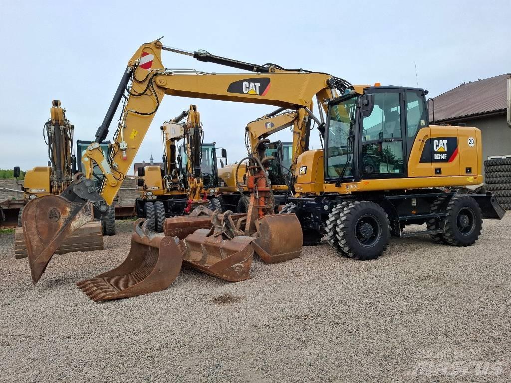 CAT 314 F Excavatoare cu roti