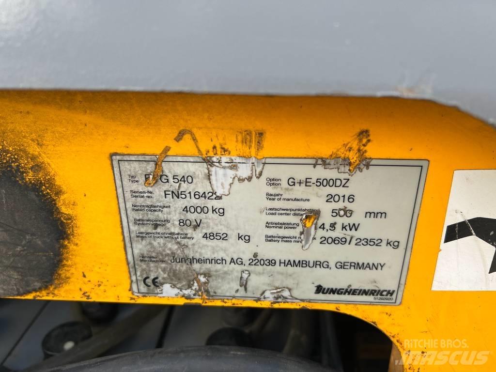 Jungheinrich EFG 540 Stivuitor electric