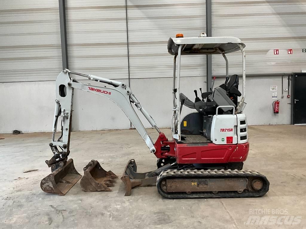 Takeuchi TB 215 R Mini excavatoare < 7t