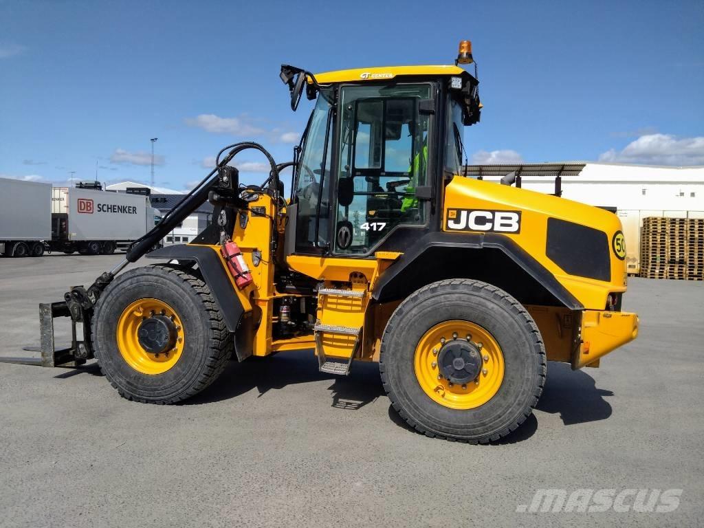 JCB 417 HT Incarcator pe pneuri