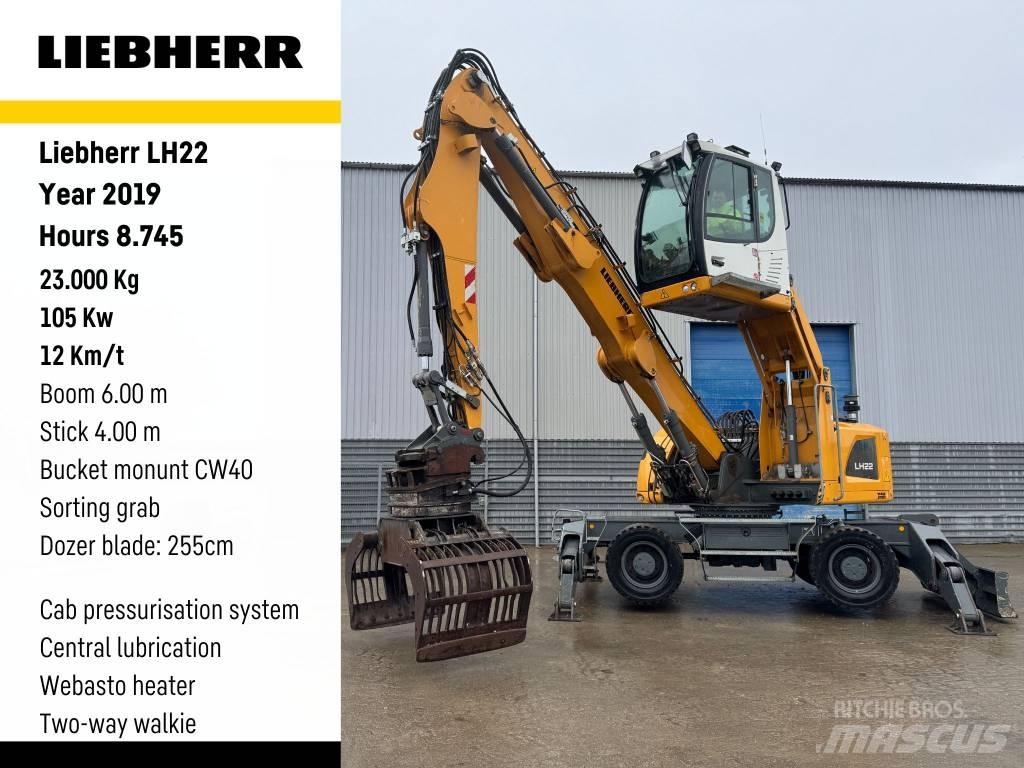 Liebherr LH 22 Paleta de manipulare
