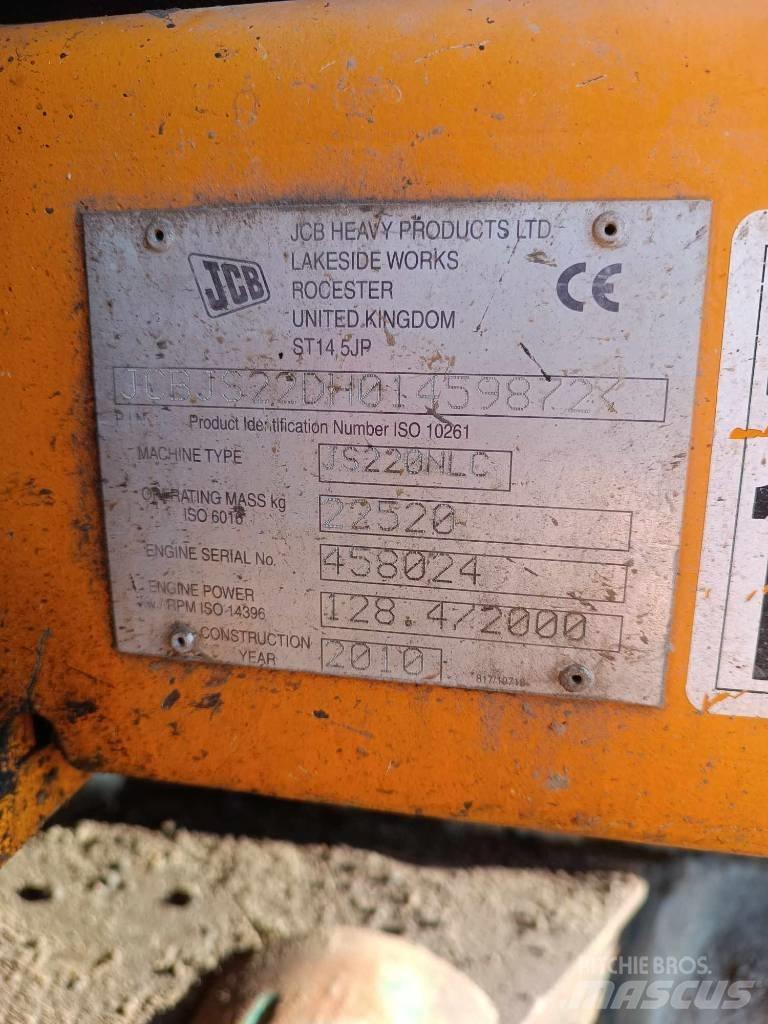 JCB JS 220 N LC Excavatoare pe șenile
