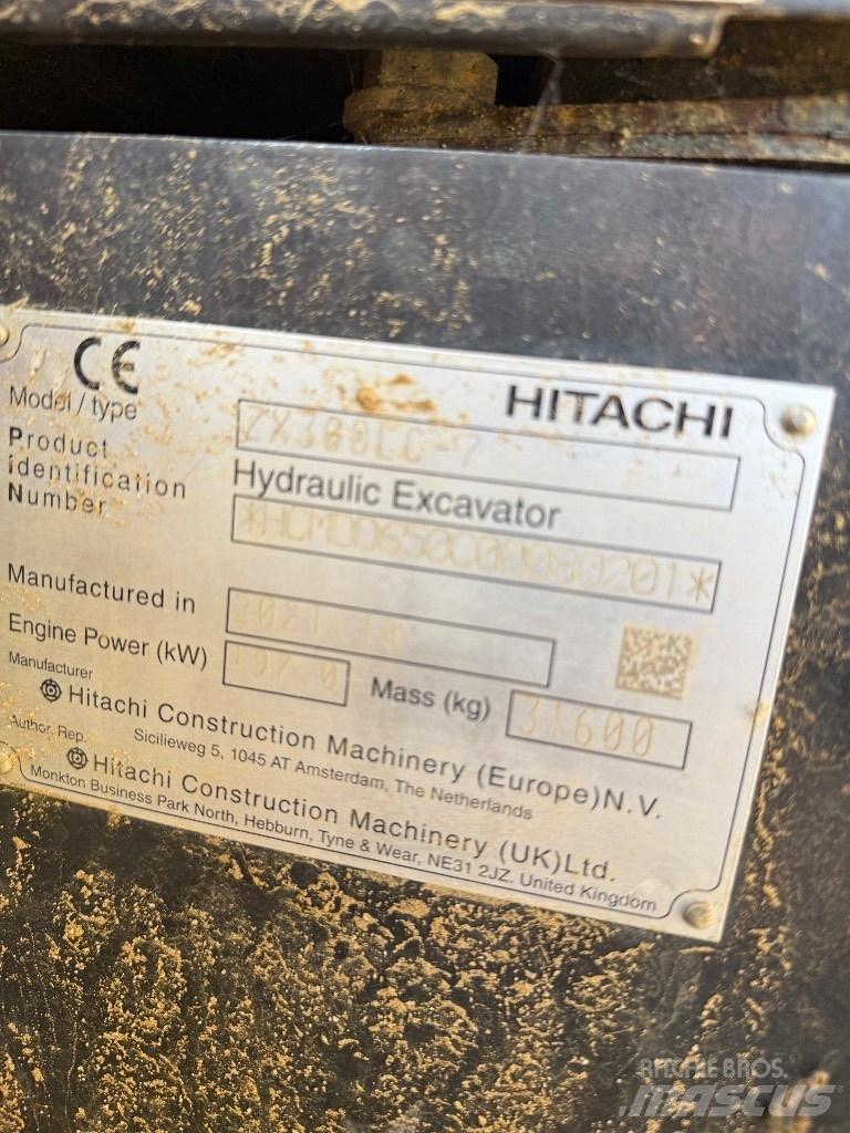 Hitachi ZX 300 LC-7 Excavatoare pe șenile
