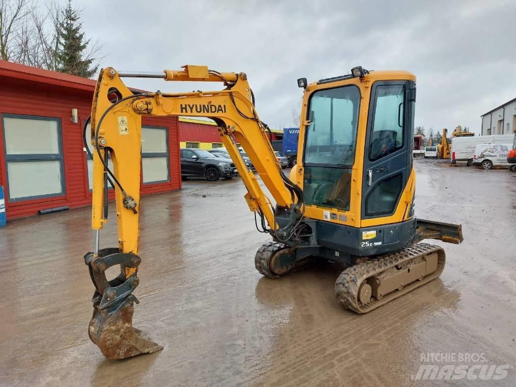 Hyundai R25Z-9AK Mini excavatoare < 7t
