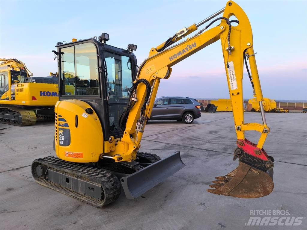 Komatsu PC 26 MR-5 Mini excavatoare < 7t