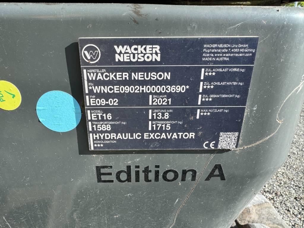 Wacker Neuson ET16 Excavatoare pe șenile
