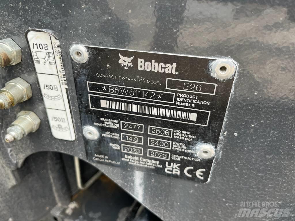 Bobcat E 26 Mini excavatoare < 7t