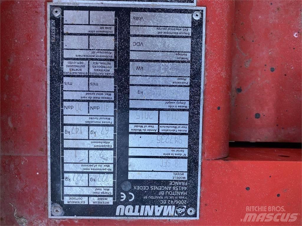 Manitou 78SEC Platforme foarfeca