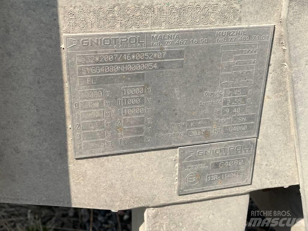 Gniotpol G4080 Remorca cu prelata