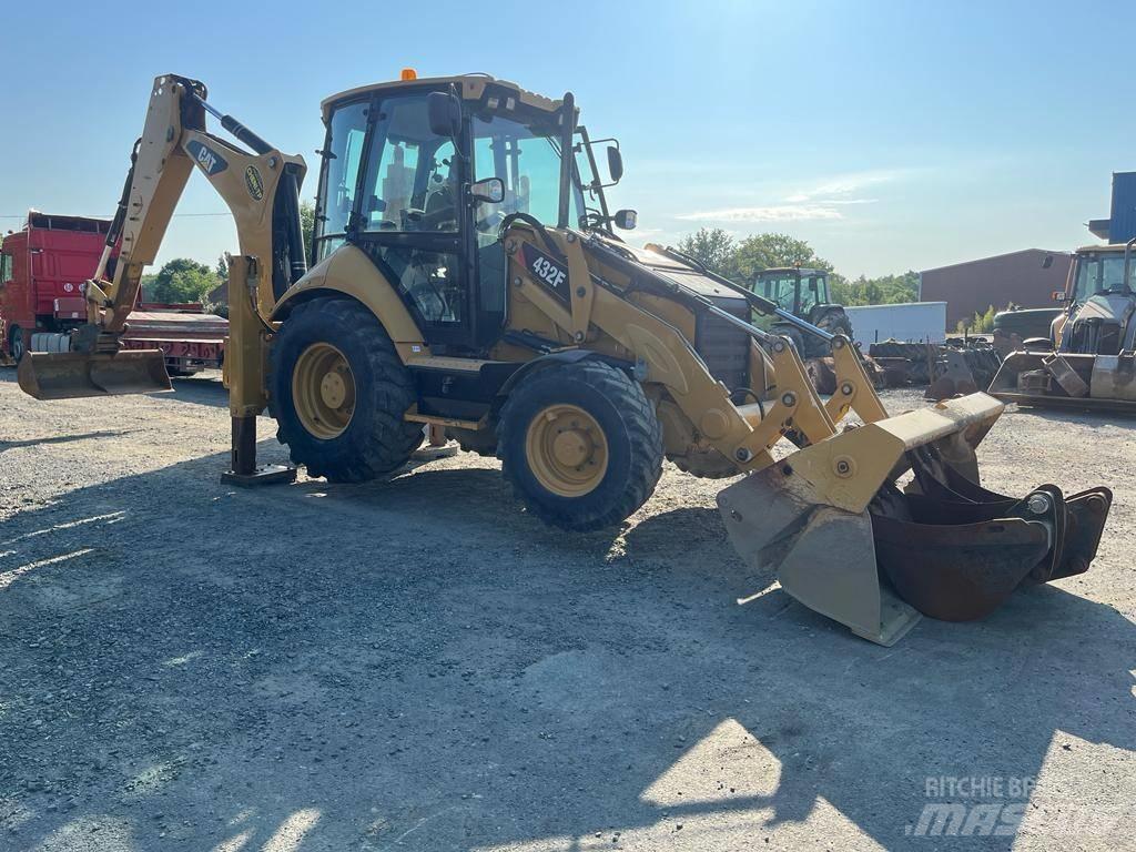  Tractopelle Cat 432F Buldoexcavatoare