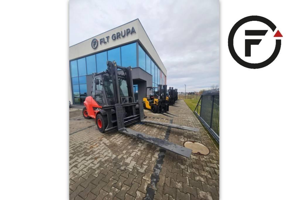 Linde H80T-02/1100 Stivuitor GPL