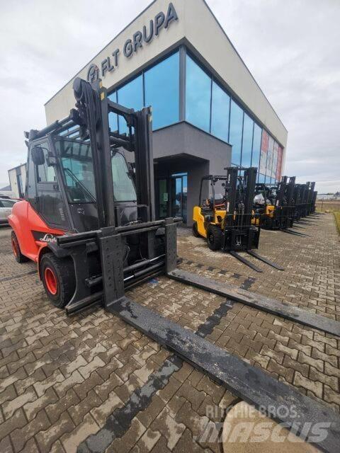Linde H80T-02/1100 Stivuitor GPL