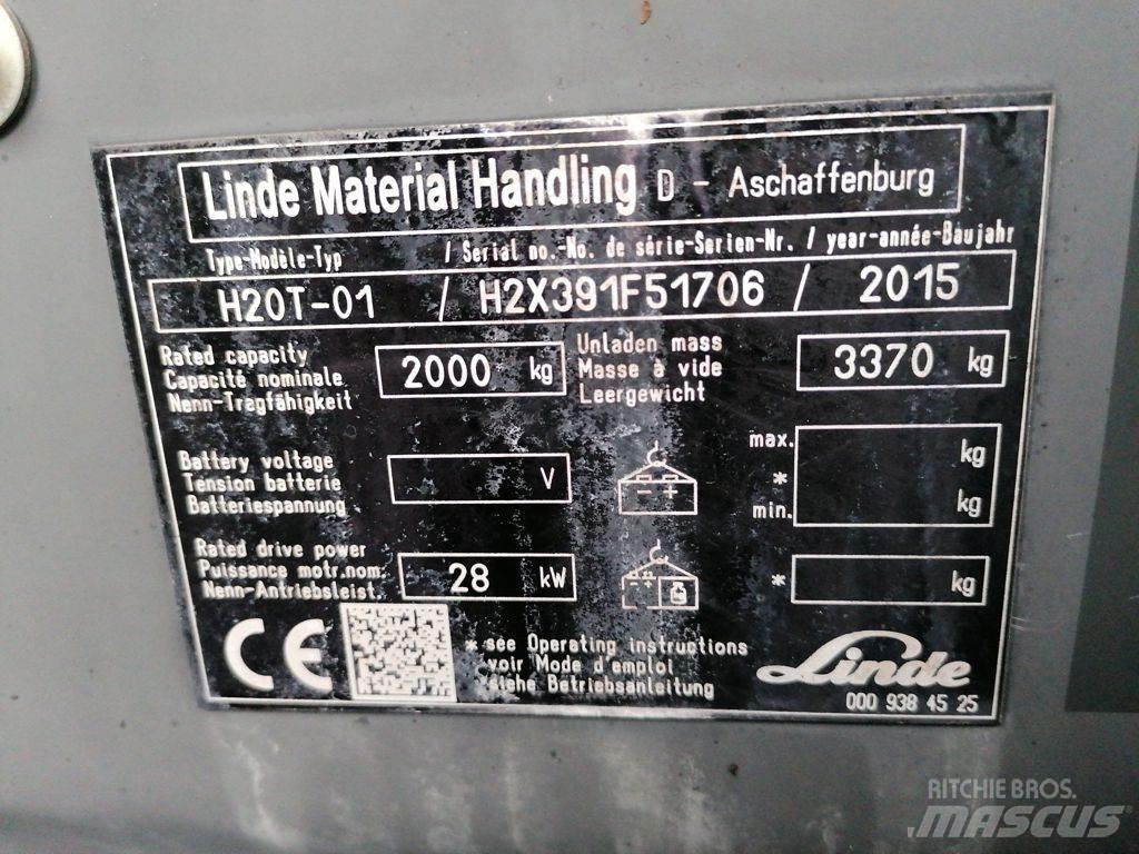 Linde H20T-01 Stivuitor GPL