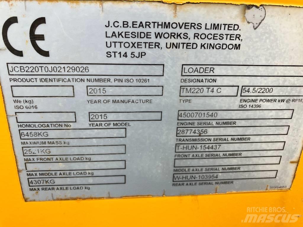 JCB TM 220 Stivuitoare telescopice