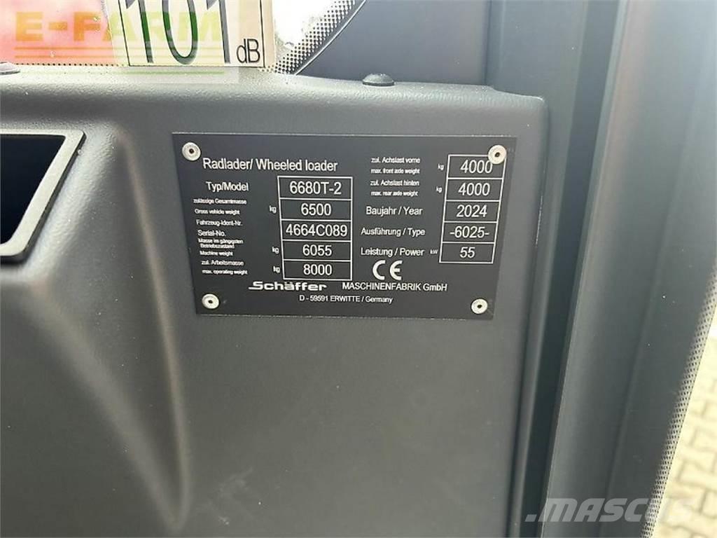 Schäffer 6680 t-2 Manipulatoare agricole