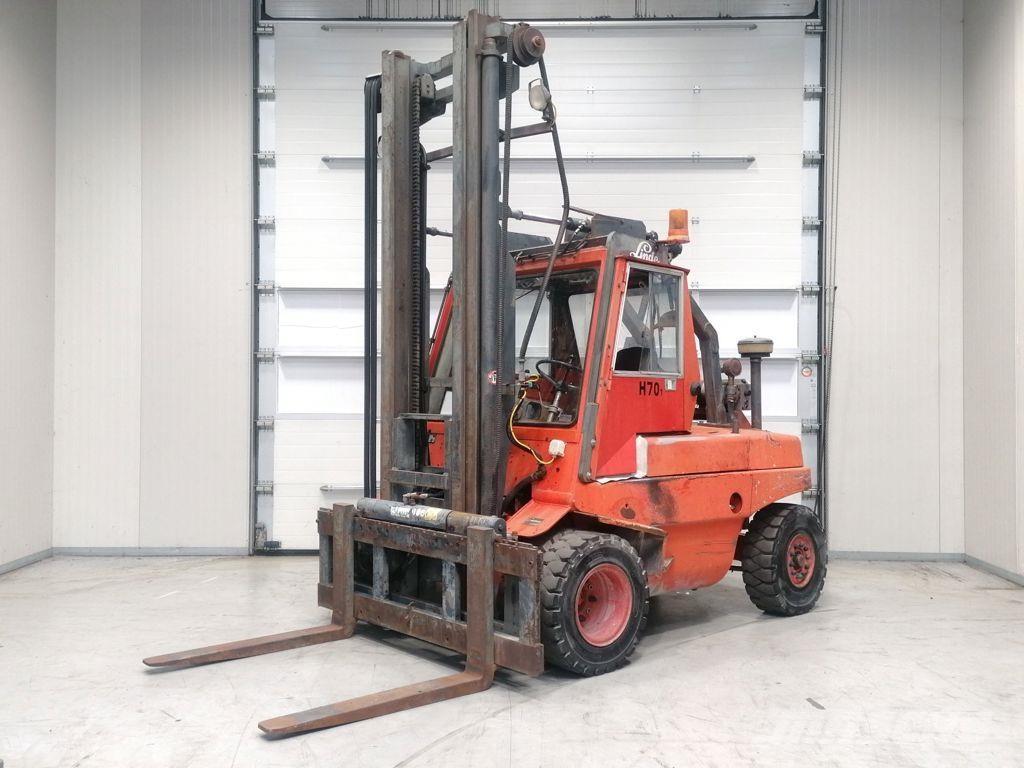 Linde H70DW Stivuitor diesel