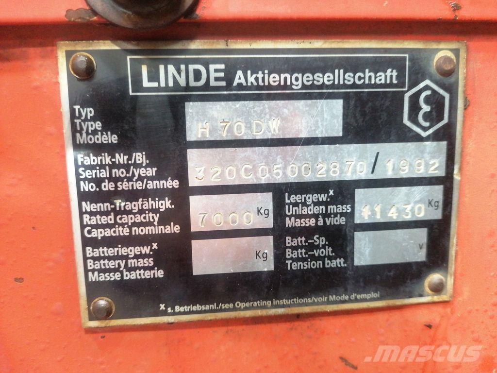Linde H70DW Stivuitor diesel