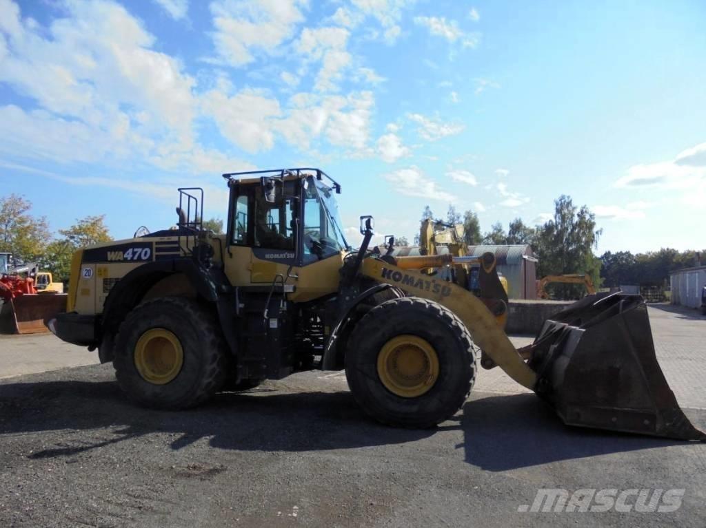 Komatsu WA 470-8 Incarcator pe pneuri
