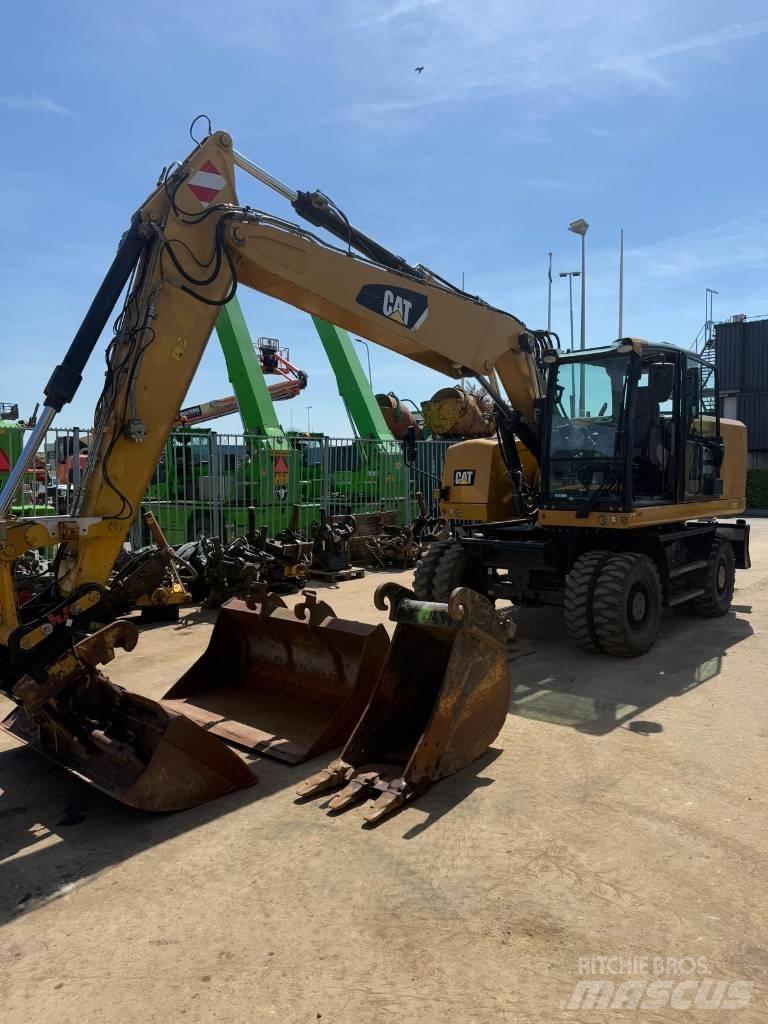 CAT M 318 F Excavatoare cu roti