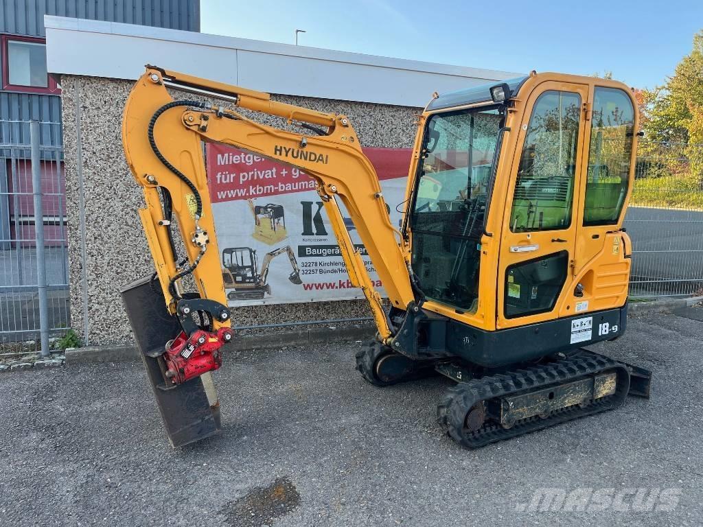 Hyundai R18-9 Mini excavatoare < 7t