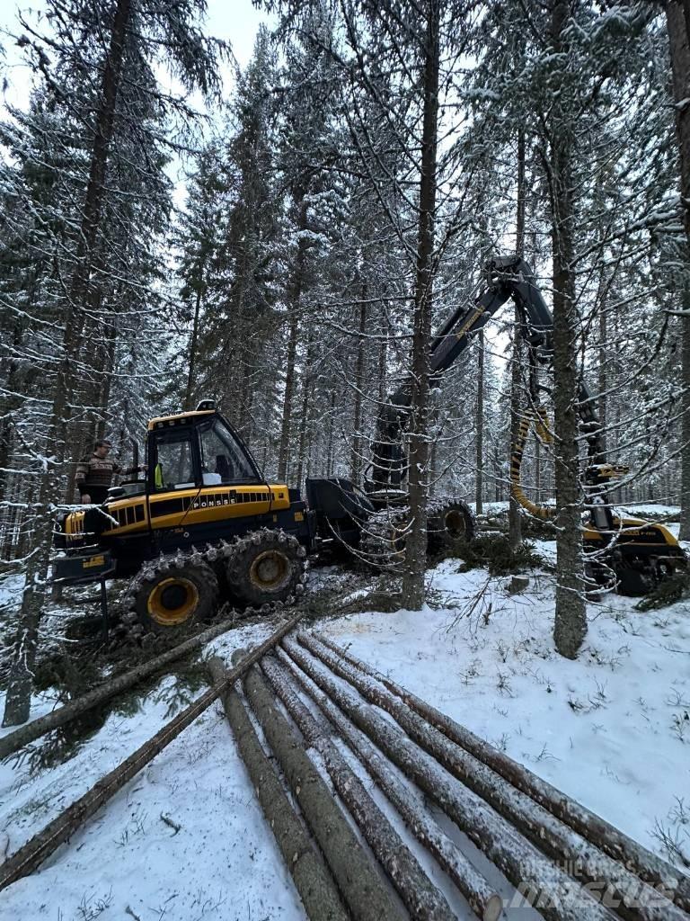Ponsse Ergo 8W Combine forestiere