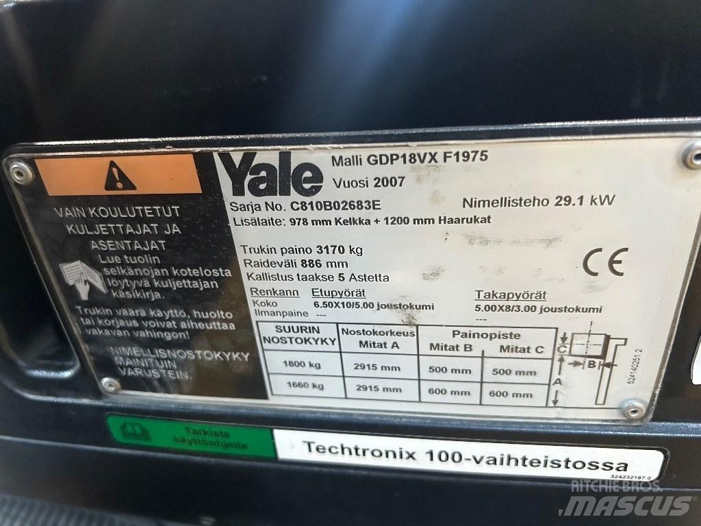 Yale GDP18VX Stivuitor diesel