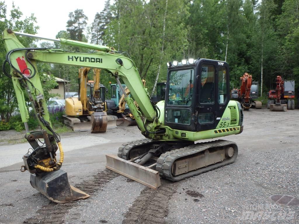 Hyundai Robex 55-3 Mini excavatoare < 7t