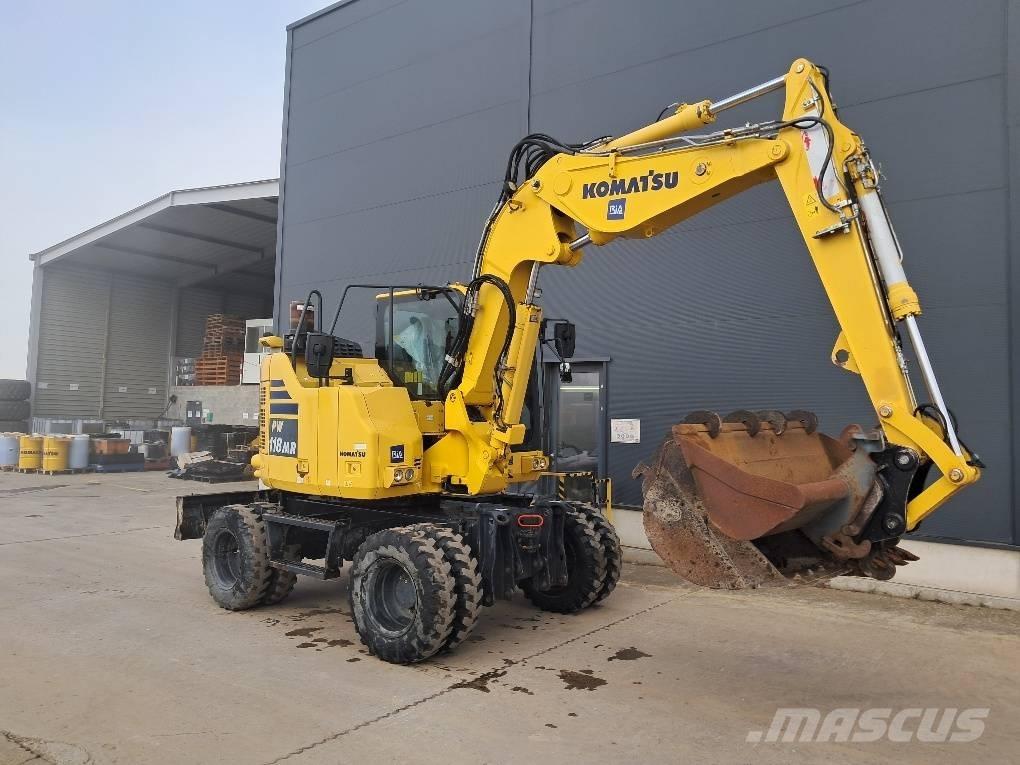 Komatsu PW118MR-11 Excavatoare cu roti