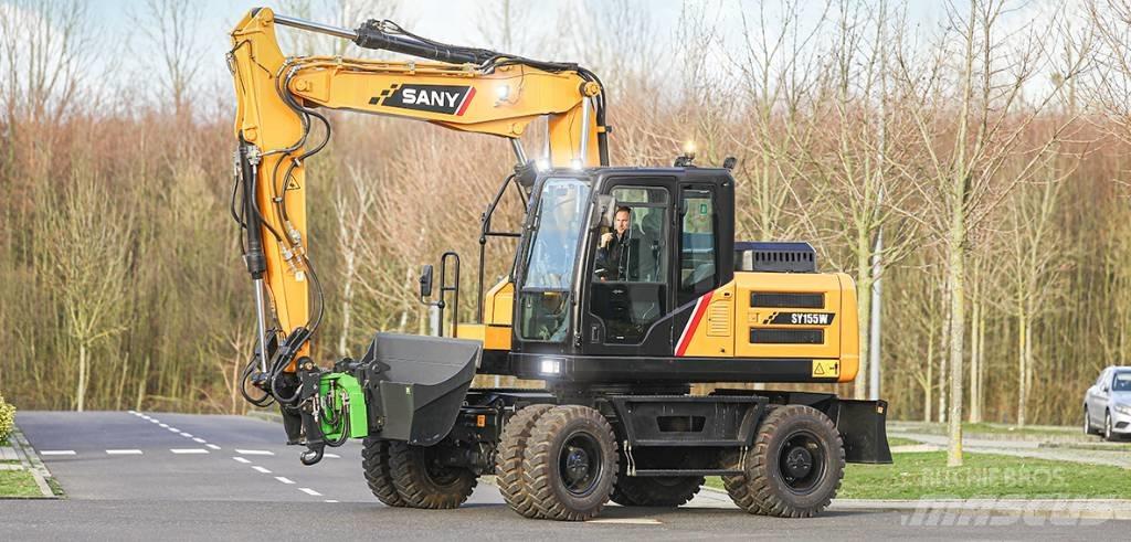 Sany SY155W Excavatoare cu roti