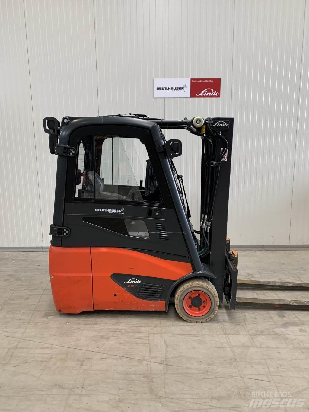 Linde E16C Stivuitor electric
