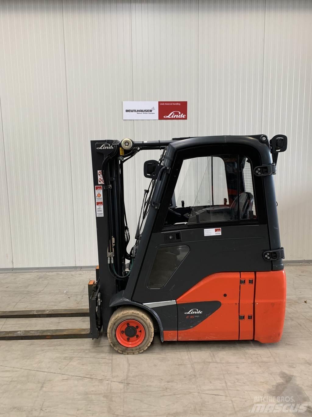 Linde E16C Stivuitor electric